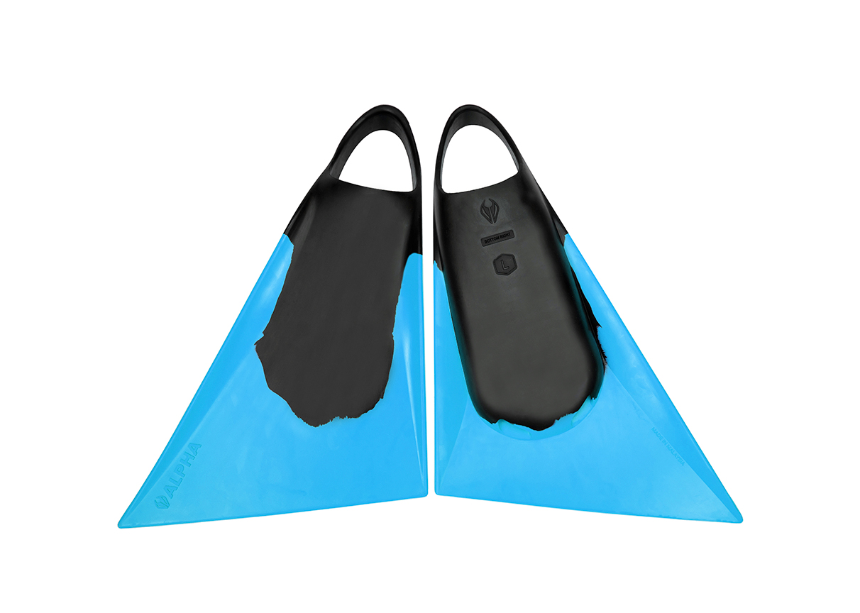 Alpha Fins - Black/Ice Blue