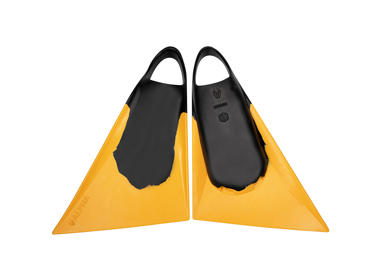 Alpha Fins - Black/Yellow